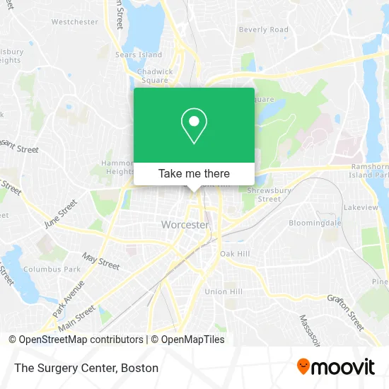 The Surgery Center map