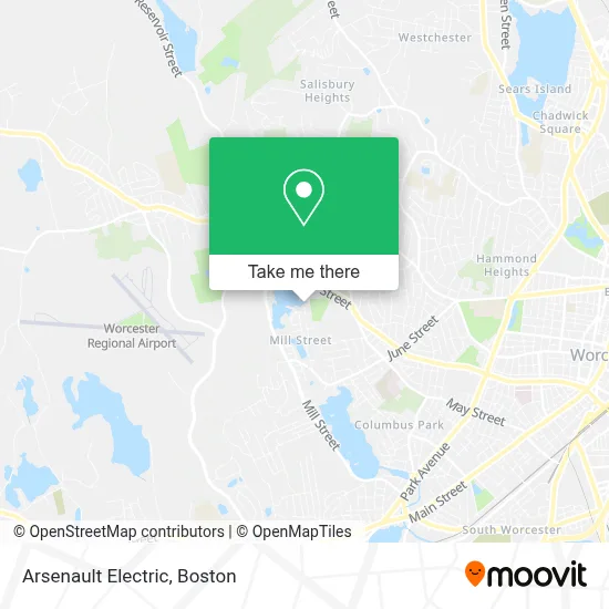 Arsenault Electric map