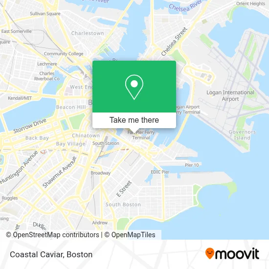 Coastal Caviar map
