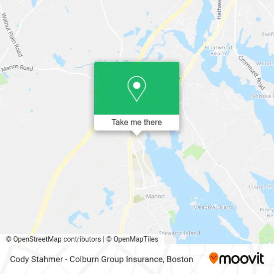 Cody Stahmer - Colburn Group Insurance map