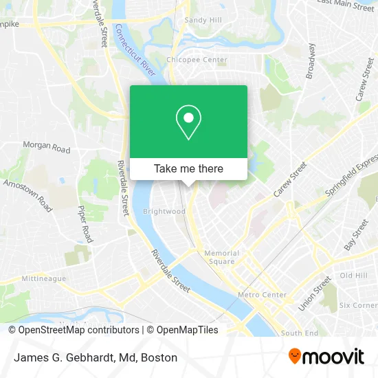 James G. Gebhardt, Md map