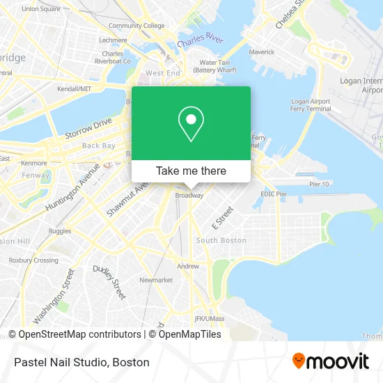 Pastel Nail Studio map