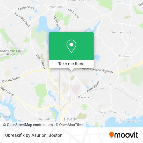 Ubreakifix by Asurion map