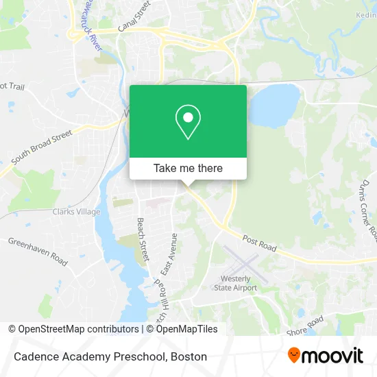 Cadence Academy Preschool map
