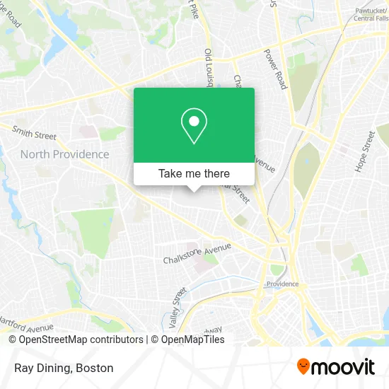 Ray Dining map