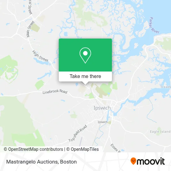 Mastrangelo Auctions map