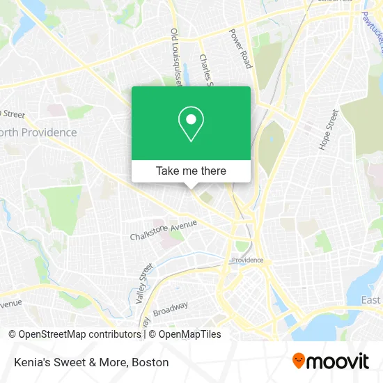 Kenia's Sweet & More map