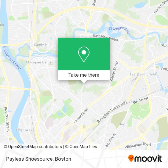 Payless Shoesource map