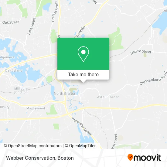 Webber Conservation map