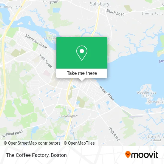 The Coffee Factory map