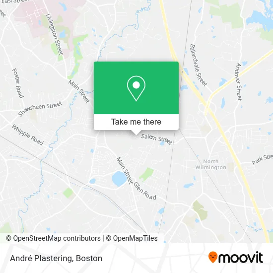 André Plastering map