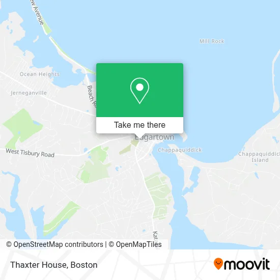 Thaxter House map