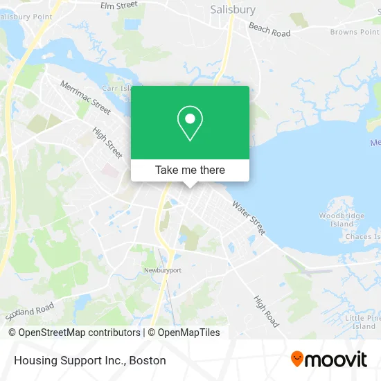 Housing Support Inc. map