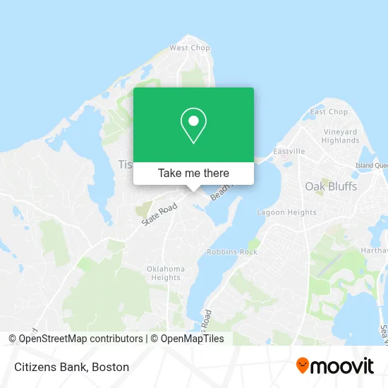 Citizens Bank map