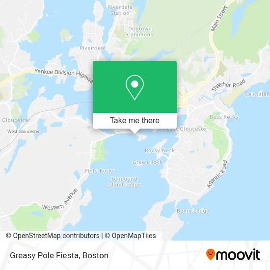 Greasy Pole Fiesta map