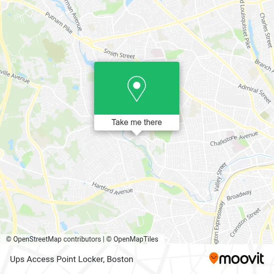 Ups Access Point Locker map