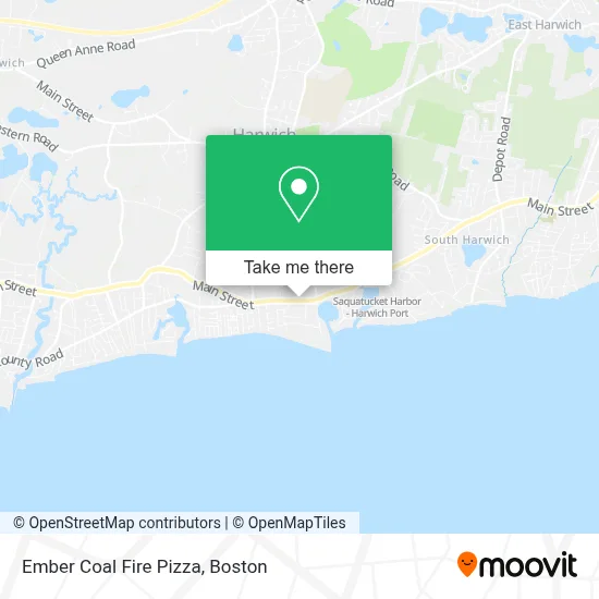 Ember Coal Fire Pizza map
