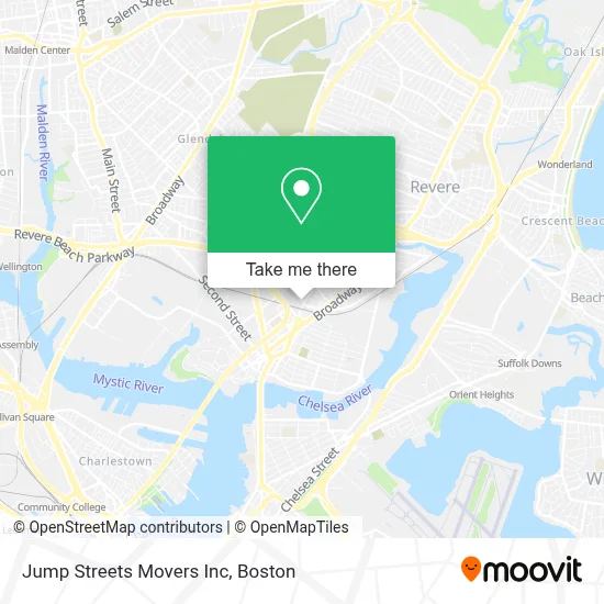 Jump Streets Movers Inc map