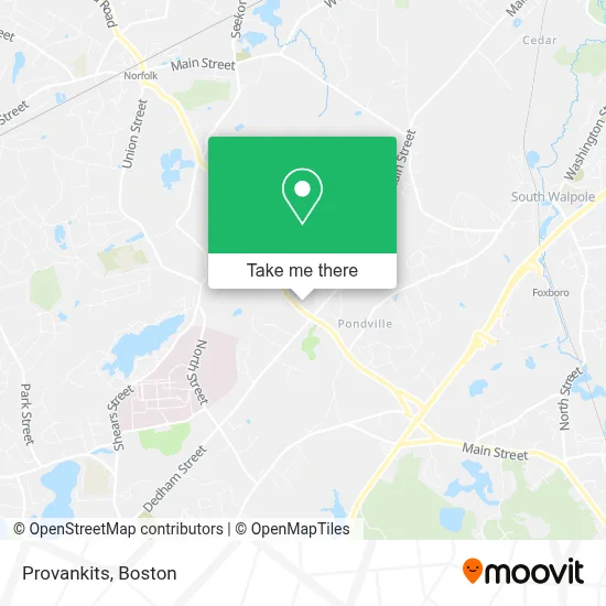 Provankits map