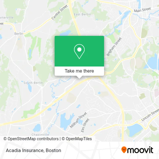 Acadia Insurance map