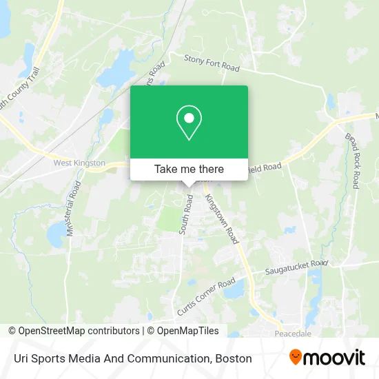 Uri Sports Media And Communication map
