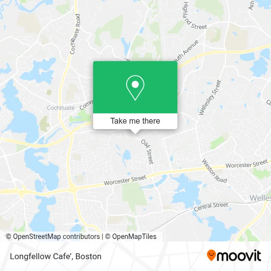 Longfellow Cafe’ map
