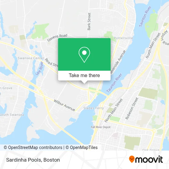 Sardinha Pools map