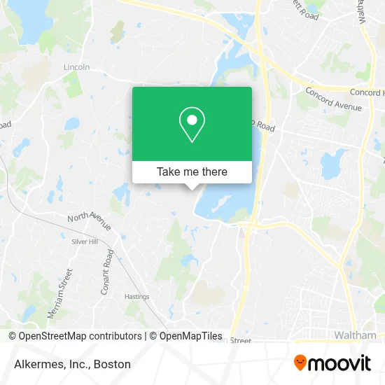 Alkermes, Inc. map