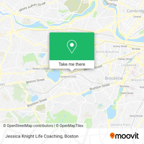 Jessica Knight Life Coaching map