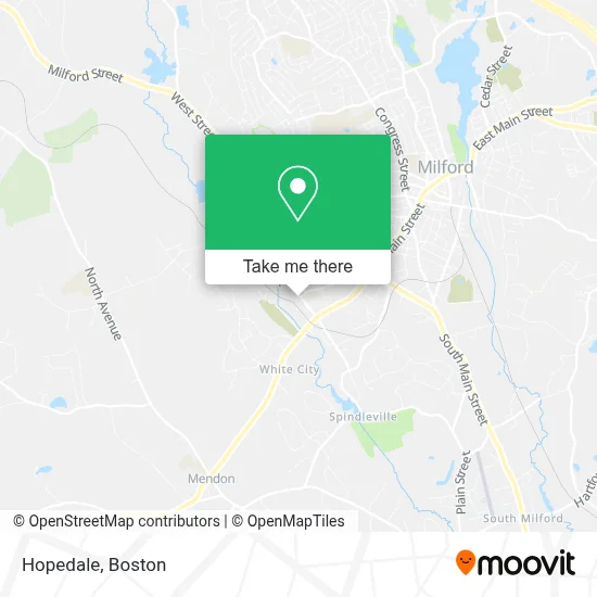 Hopedale map