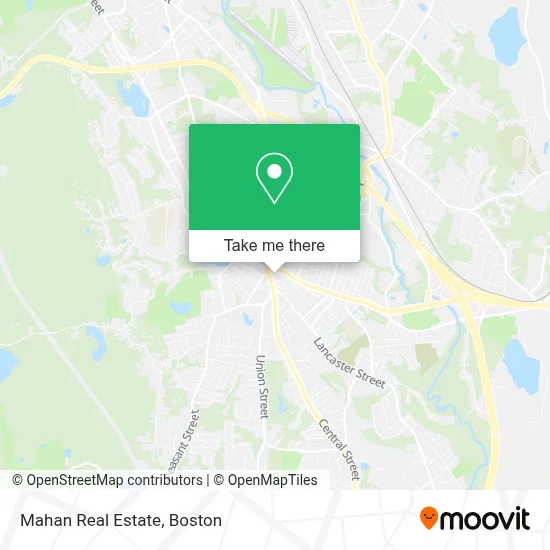 Mahan Real Estate map