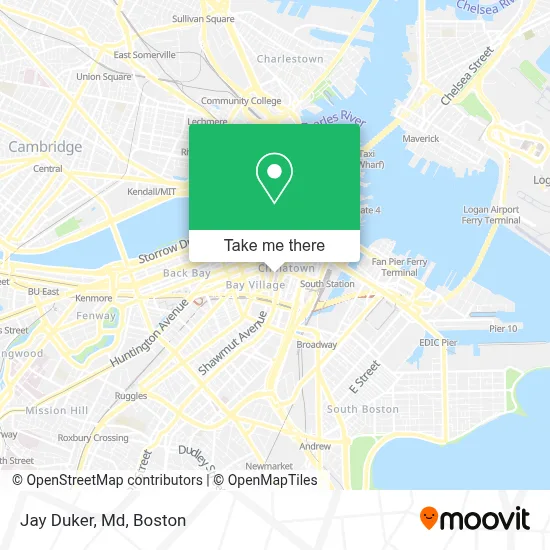 Jay Duker, Md map
