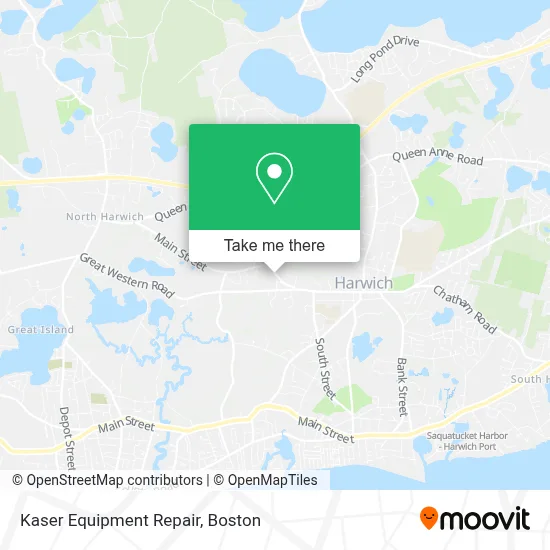 Kaser Equipment Repair map