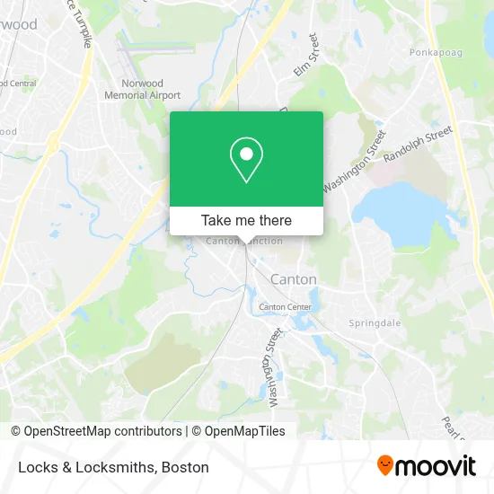 Locks & Locksmiths map