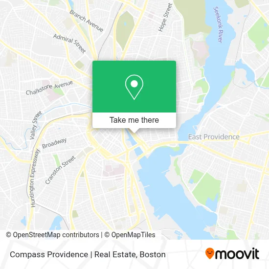 Compass Providence | Real Estate map
