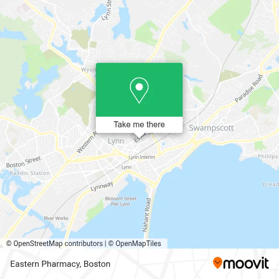 Eastern Pharmacy map