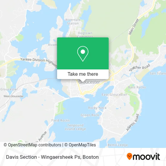 Davis Section - Wingaersheek Ps map