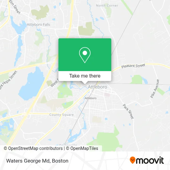 Waters George Md map
