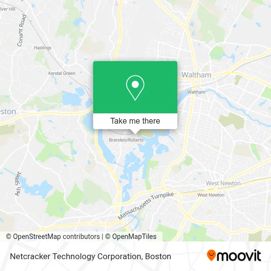 Netcracker Technology Corporation map