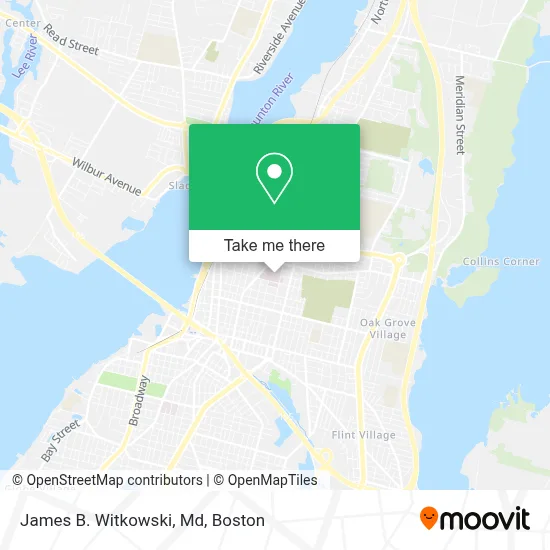 James B. Witkowski, Md map