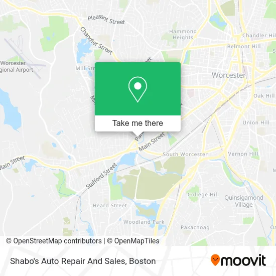 Shabo's Auto Repair And Sales map