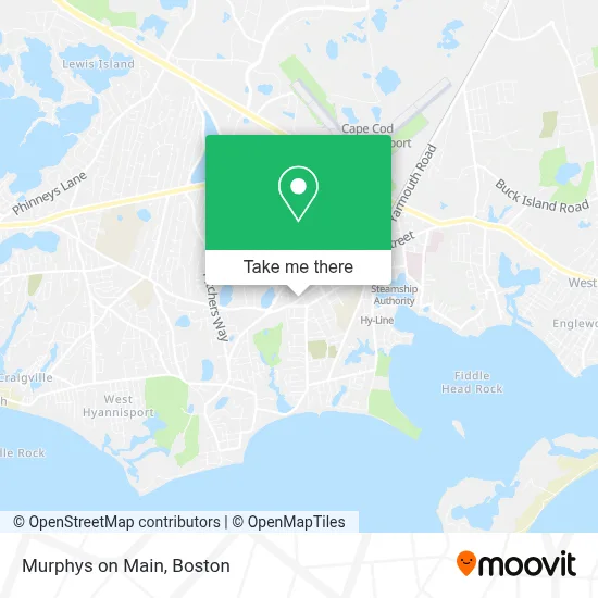 Murphys on Main map