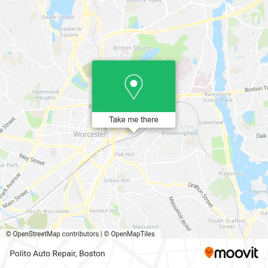 Polito Auto Repair map