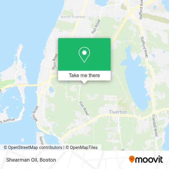 Shearman Oil map
