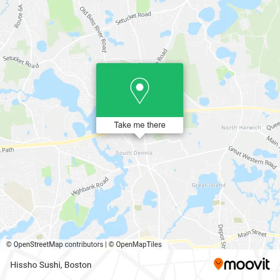 Hissho Sushi map