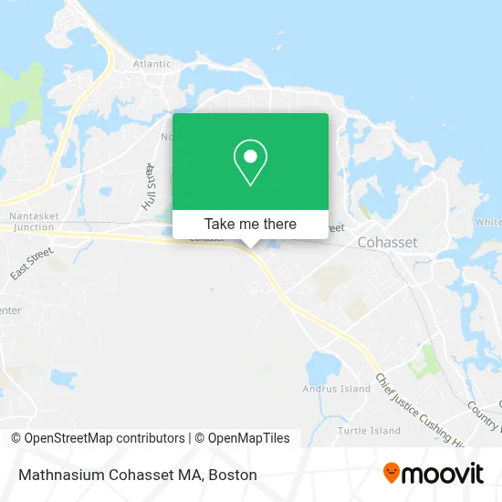 Mathnasium Cohasset MA map