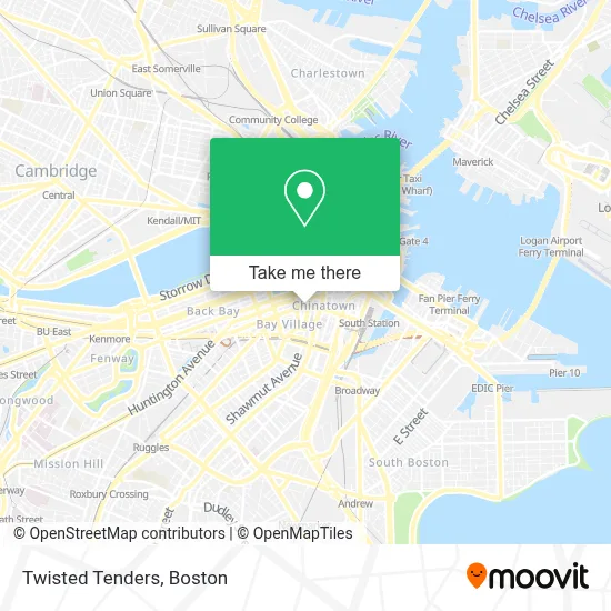 Twisted Tenders map