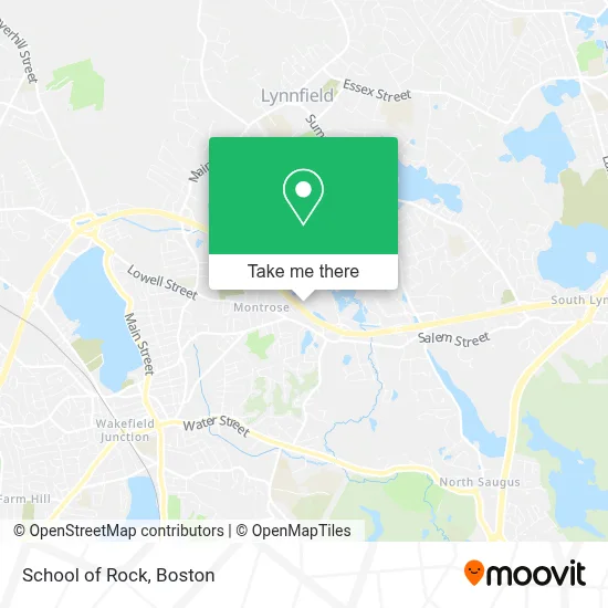 School Of Rock map