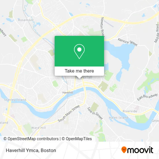 Haverhill Ymca map
