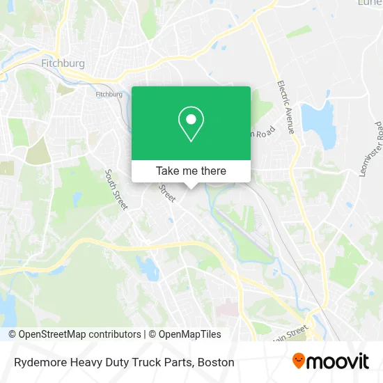 Rydemore Heavy Duty Truck Parts map